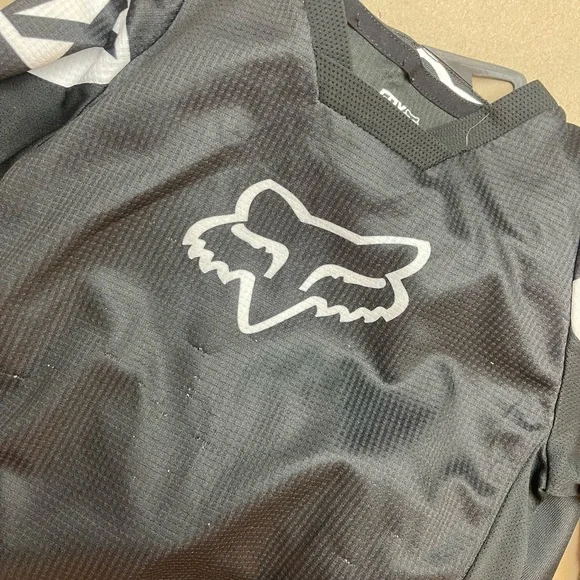 Fox Black and White Motocross or BMX Gear - Picture 12 of 16